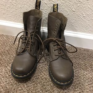 Olive green Dr. Martens